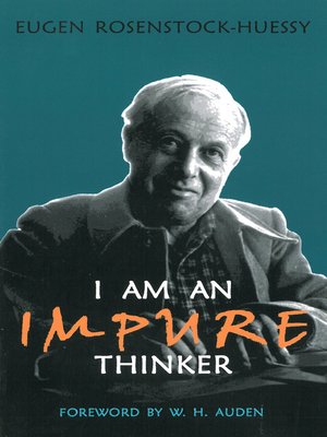 cover image of I am an Impure Thinker